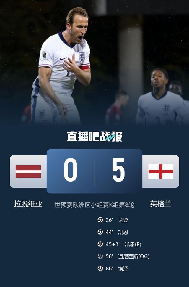 开云体育官方网站-包含巴西完胜英格兰，哈里·凯恩统治全场的词条